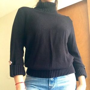 knit turtleneck
